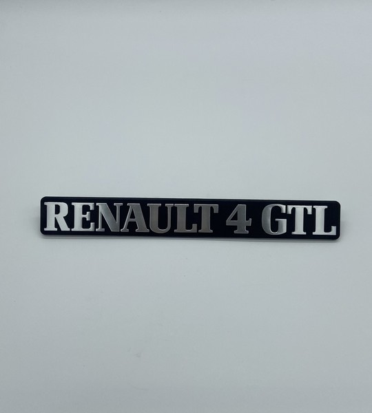 Monogramme pour Renault 4 GTL