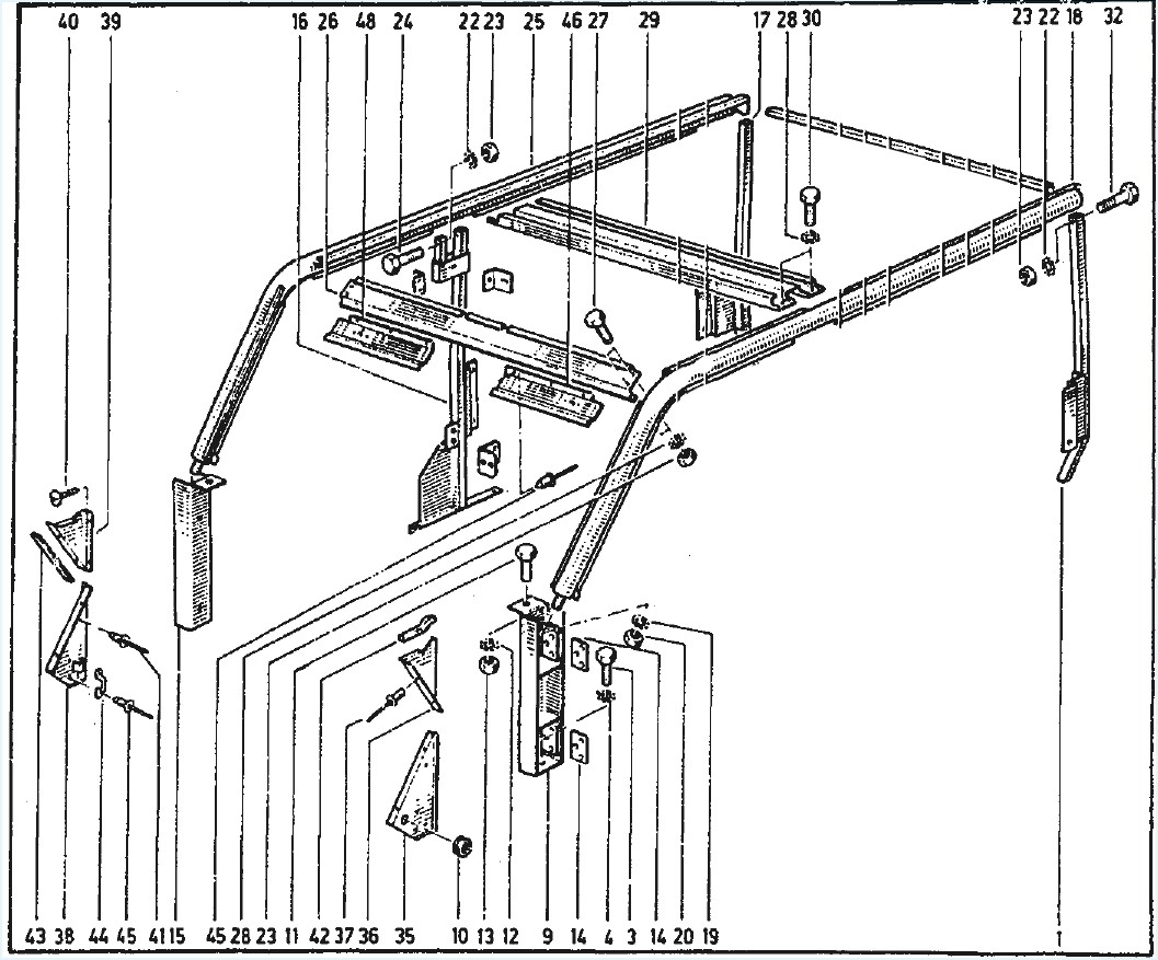 Structure métallique Rodéo 5 5E