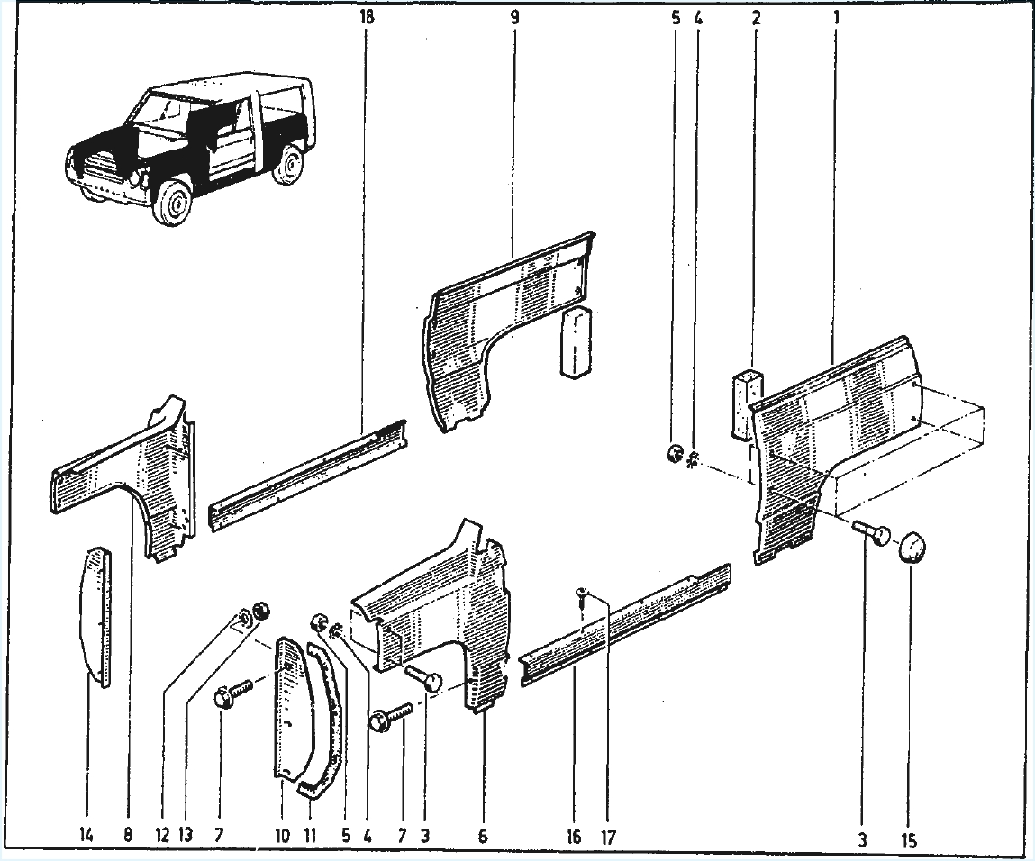 Carrosserie Rodéo 5 5E