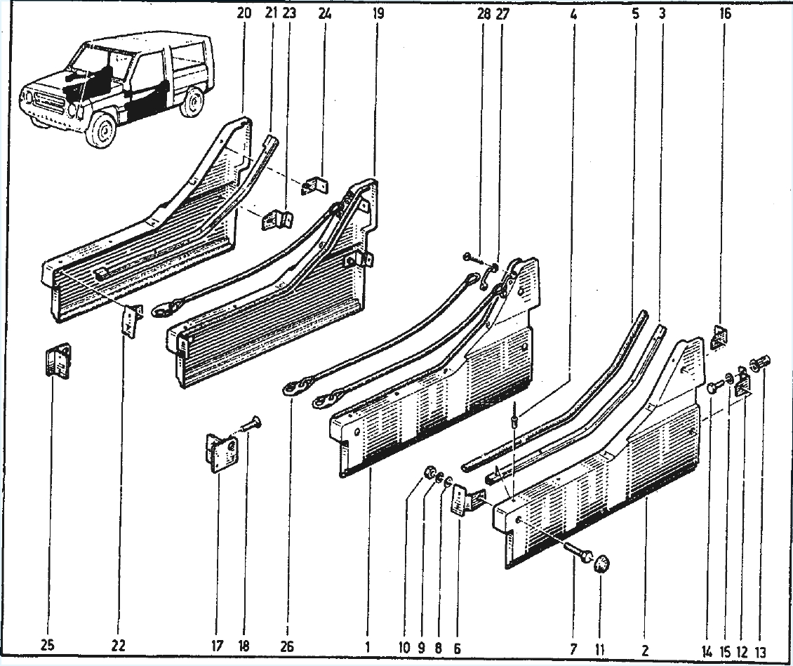 Portes basses Rodéo 5 5E