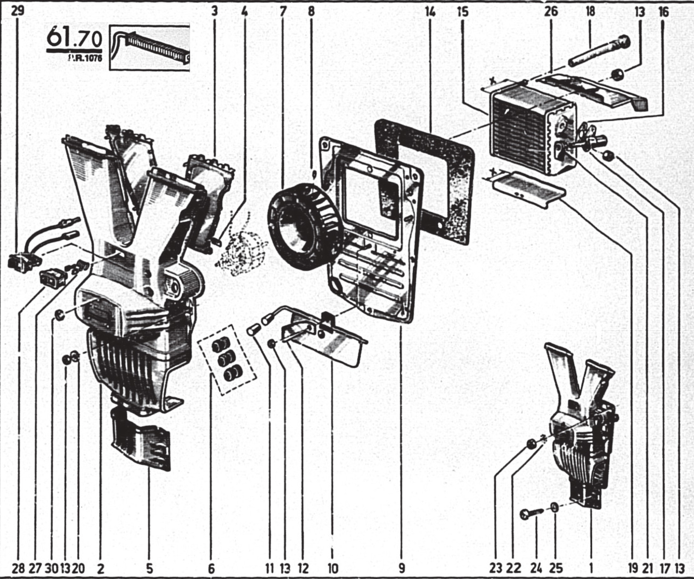 Bloc chauffage Rodéo 6 4D