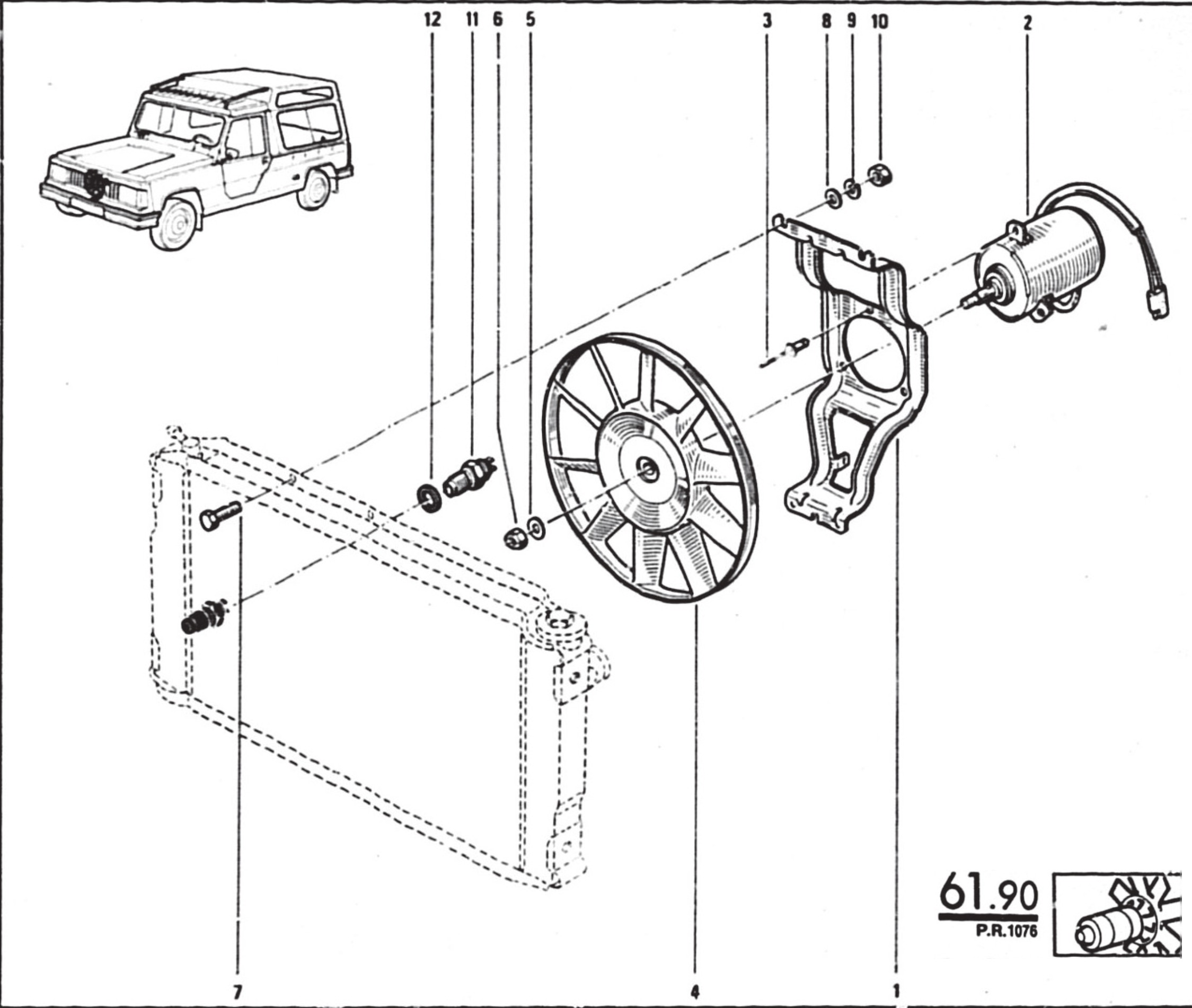 Ventilateur de refroidissement Rodéo 6 4D