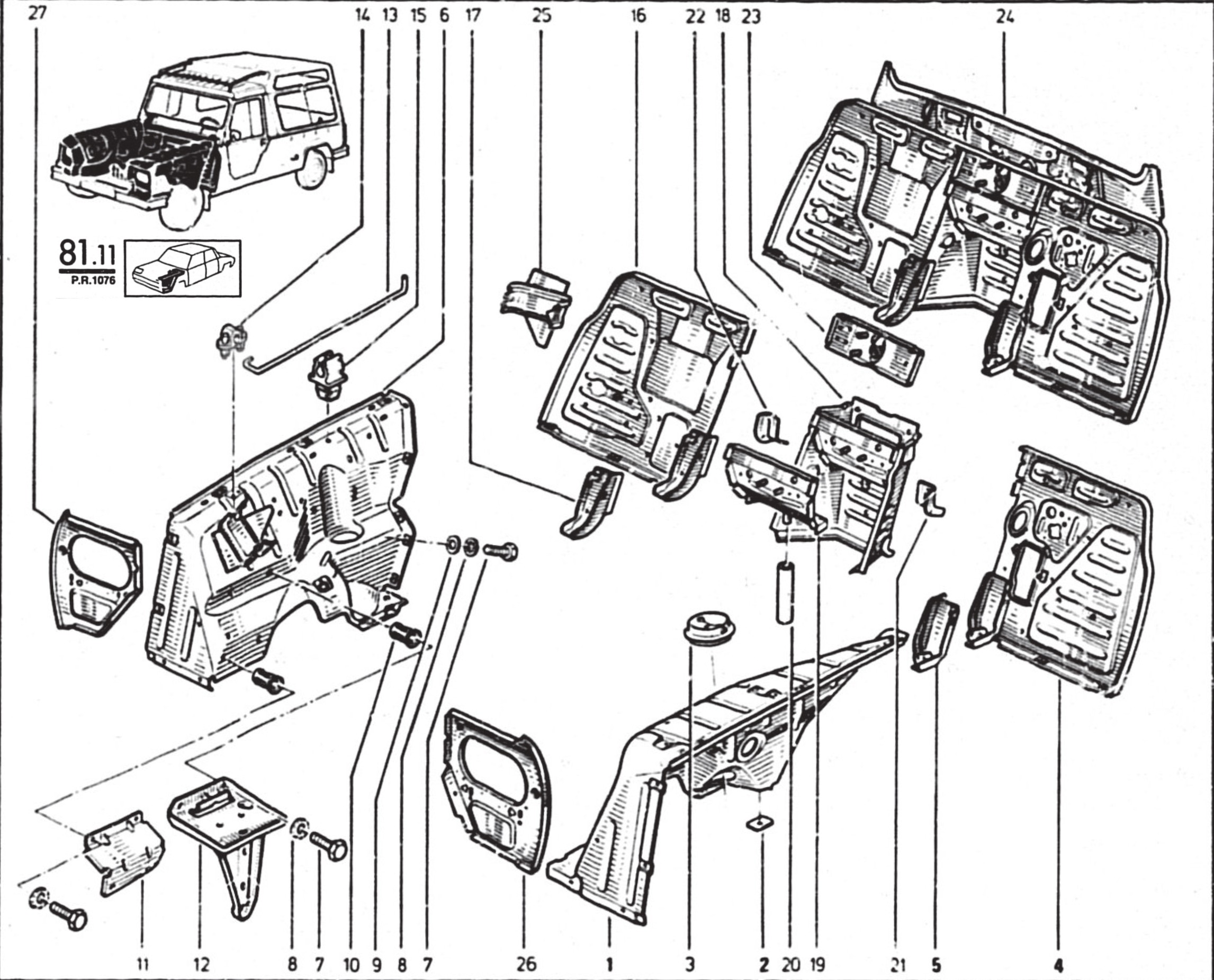 Baie moteur Rodéo 6 4D