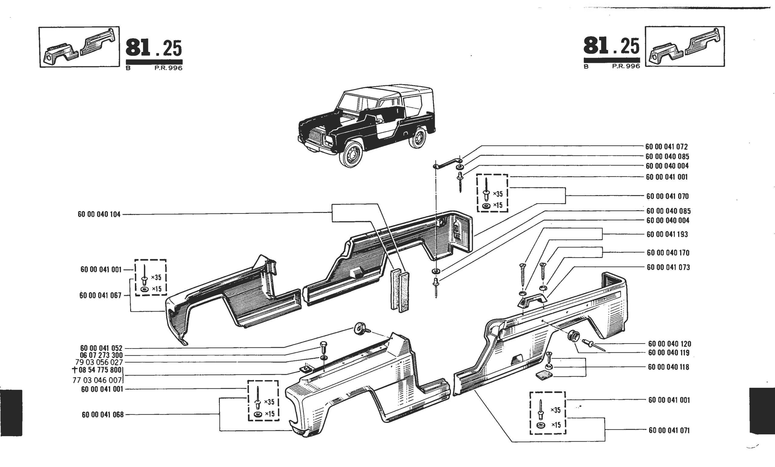 Carrosserie Rodéo 6 2B